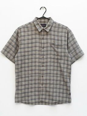 Vintage FUBU Plaid Button Front Shirt Men’s 2X Y2K Hip Hop Streetwear Cotton